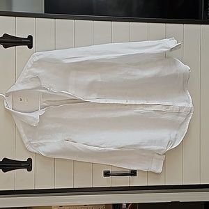 GAP boyfriend linen shirt